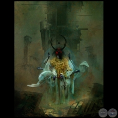 The King in Yellow - Ilustracin de Samuel Araya - Coleccin: Portfolio 2015